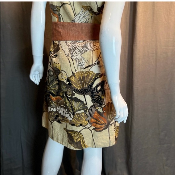 Floreat Anthropologie Snowy Egret Dress size 6 - Picture 8 of 15